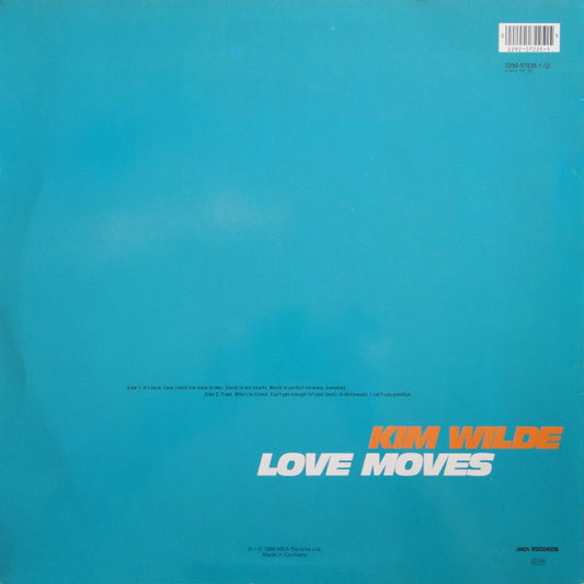Kim Wilde : Love Moves (LP, Album)