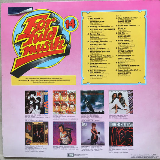 Various : For Fuld Musik 14 (LP, Comp)