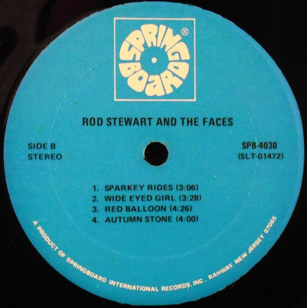 Rod Stewart And The Faces (3) : Rod Stewart And The Faces (LP, Comp)