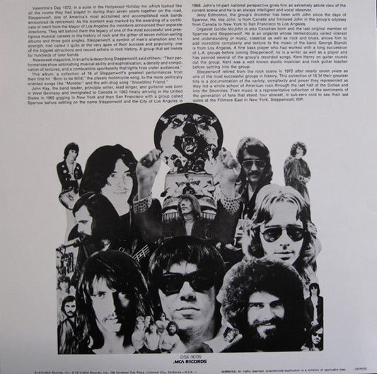 Steppenwolf : 16 Greatest Hits (LP, Comp)