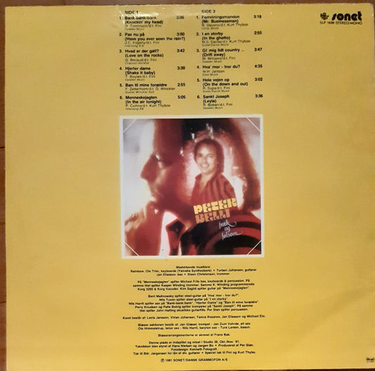 Peter Belli : Fræk Og Følsom (LP, Album)