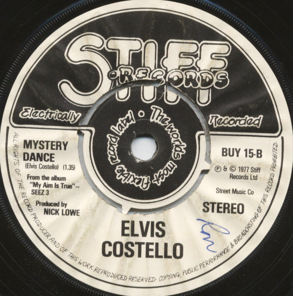 Elvis Costello : Red Shoes (7", Single)