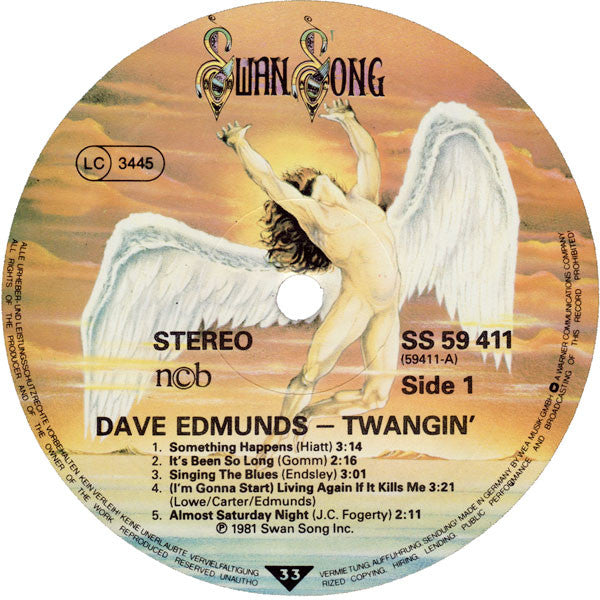 Dave Edmunds : Twangin... (LP, Album)