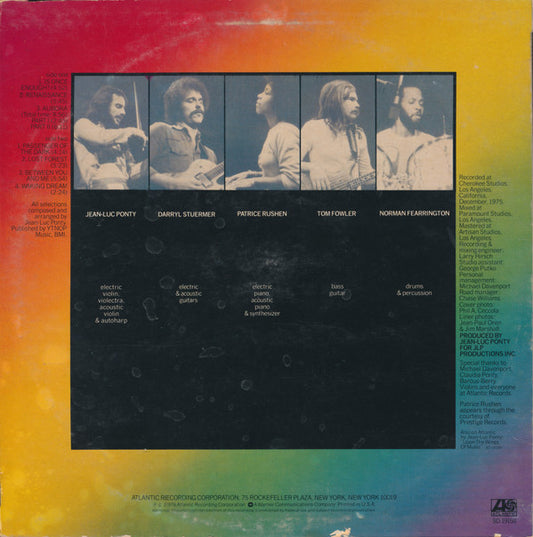 Jean-Luc Ponty : Aurora (LP, Album, RE, Pre)