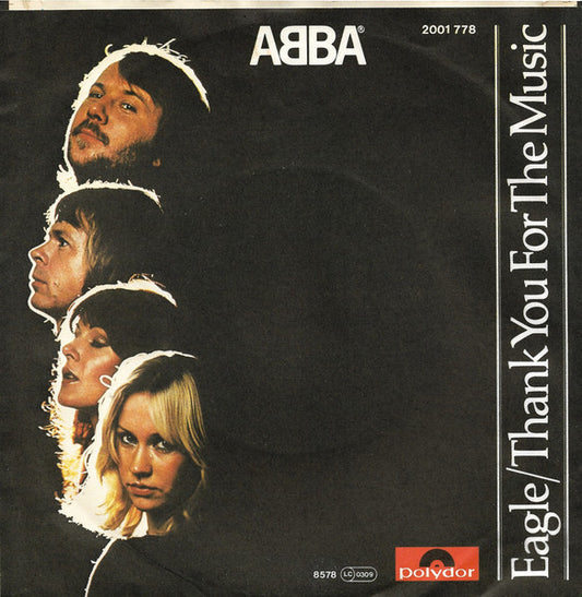 ABBA - Eagle / Thank You For The Music (7") (Very Good Plus (VG+)) - Skanderborg Vinyl