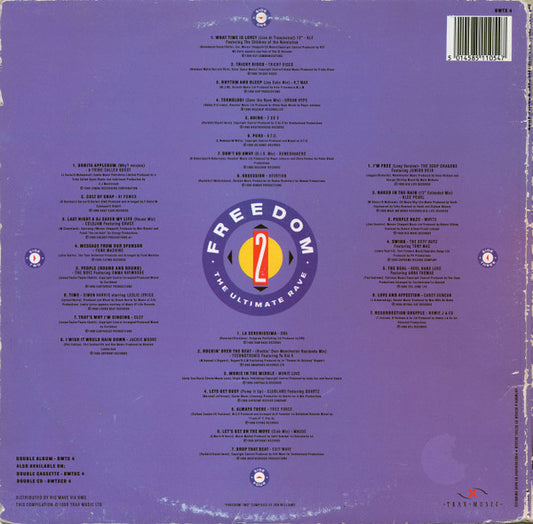 Various : Freedom Two - The Ultimate Rave (2xLP, Comp)
