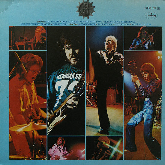 Bachman-Turner Overdrive : Not Fragile (LP, Album, Gat)