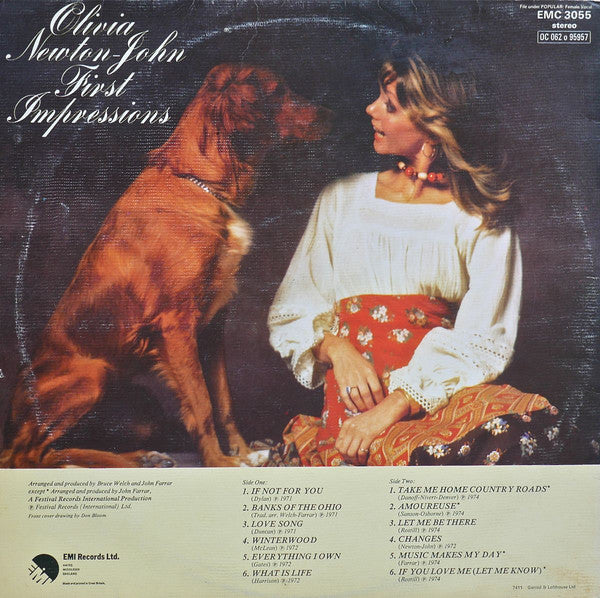 Olivia Newton-John : First Impressions (LP, Comp)