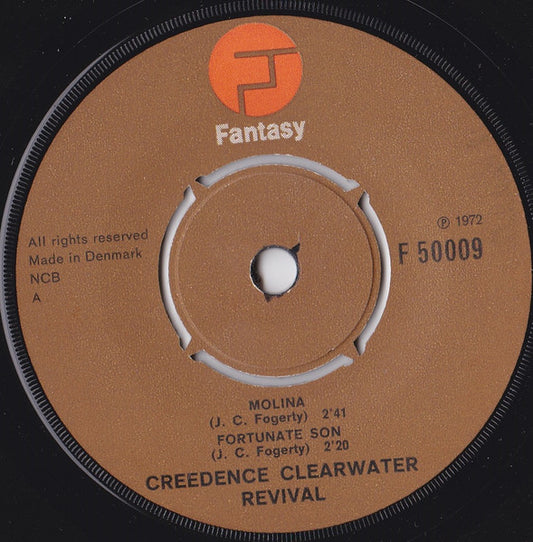 Creedence Clearwater Revival - Molina (7") (Very Good Plus (VG+)) - Skanderborg Vinyl