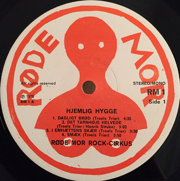 Røde Mor : Hjemlig Hygge (LP, Album, Pre)