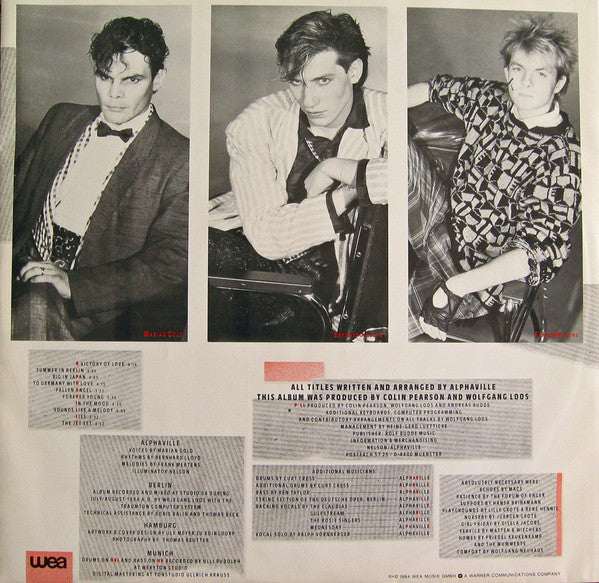 Alphaville : Forever Young (LP, Album)