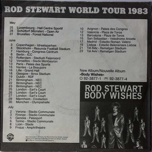 Rod Stewart : Baby Jane (7", Single)