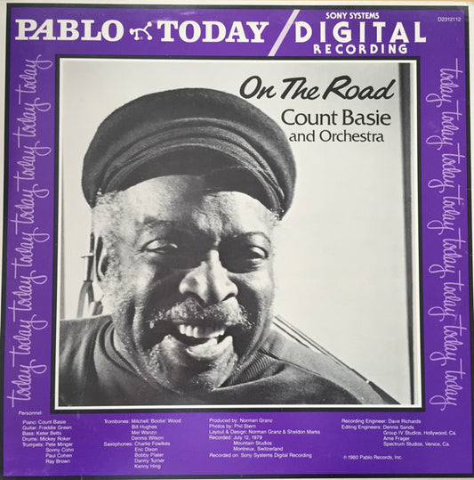 Count Basie Orchestra - On The Road (LP) (Very Good Plus (VG+)) - Skanderborg Vinyl