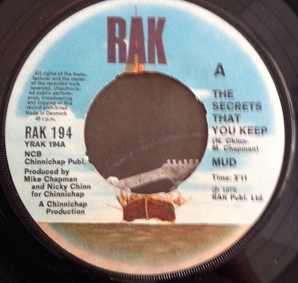 Mud : The Secrets That You Keep (7", Single)
