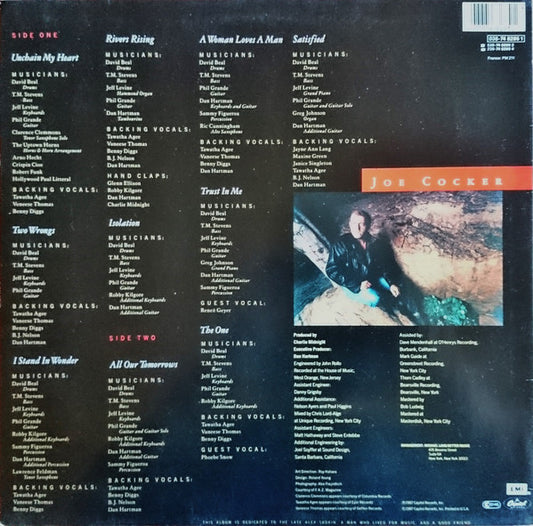 Joe Cocker : Unchain My Heart (LP, Album)