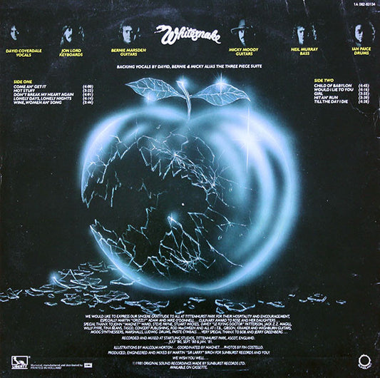 Whitesnake : Come An' Get It (LP, Album)