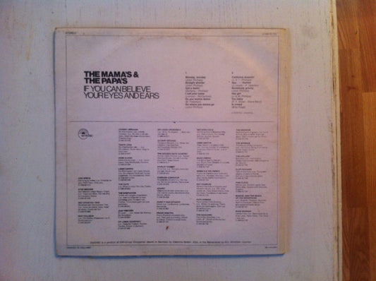 The Mama's And The Papa's* : If You Can Believe Your Eyes And Ears (LP, Album, RE)