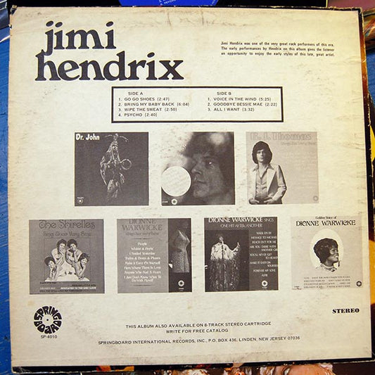 Jimi Hendrix : Jimi Hendrix (LP, Comp)