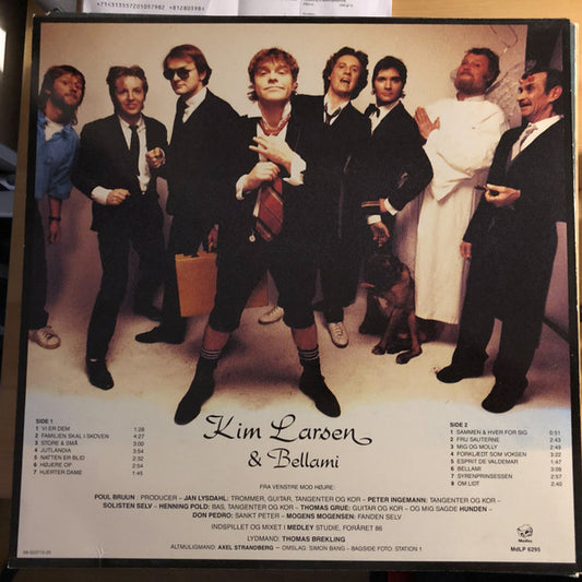 Kim Larsen & Bellami : Forklædt Som Voksen (LP, Album)