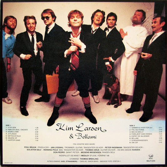 Kim Larsen & Bellami : Forklædt Som Voksen (LP, Album)