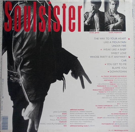 Soulsister : It Takes Two (LP, Album)