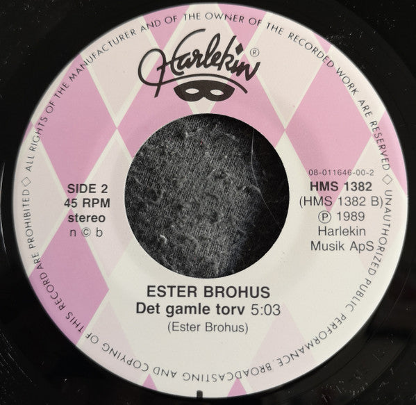 Ester Brohus : Tågen letter (7", Single)