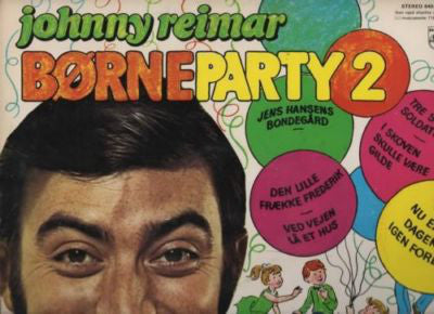 Johnny Reimar : Juleparty / Børneparty 2 (LP, Album)