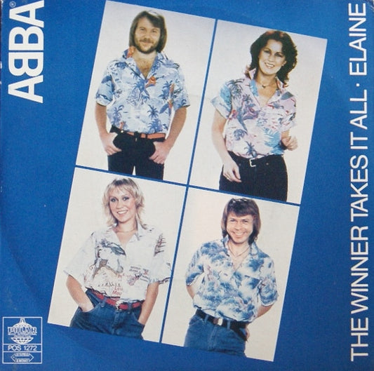 ABBA - The Winner Takes It All / Elaine (7") (Very Good Plus (VG+)) - Skanderborg Vinyl