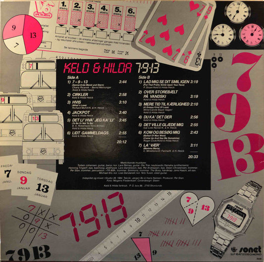 Keld & Hilda : 7-9-13 (LP, Album)