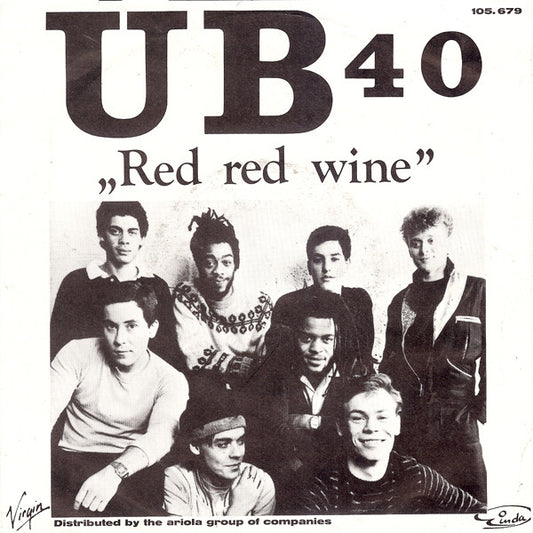 UB40 : Red Red Wine (7", Single)