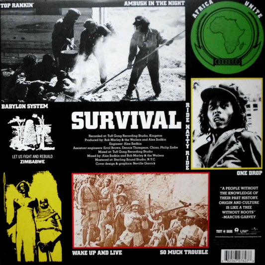 Bob Marley & The Wailers - Survival (LP) (Mint (M)) - Skanderborg Vinyl