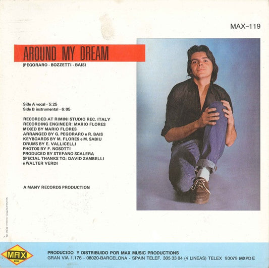 Silver Pozzoli* : Around My Dream (12", Maxi)