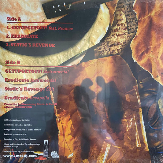 Static & Nat Ill Feat. Promoe : Getupgetout! (12")