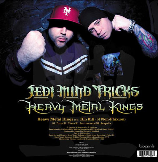 Jedi Mind Tricks : Heavy Metal Kings (12", Ltd, Blu)