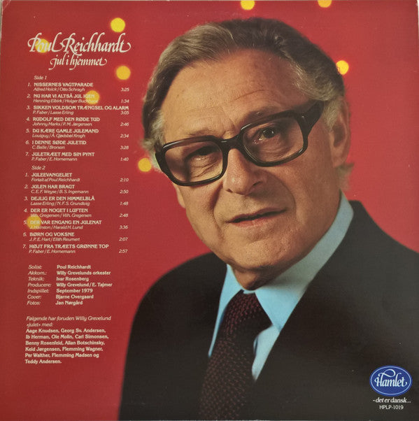 Poul Reichhardt : Jul i hjemmet (LP, Album)