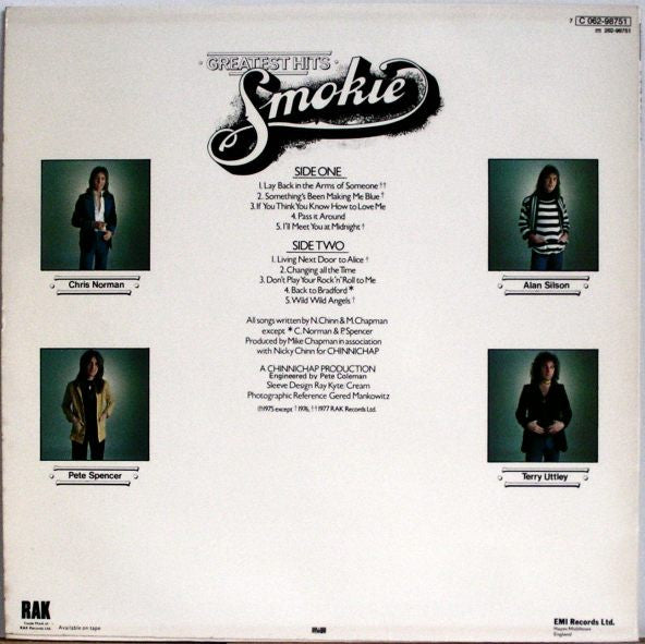 Smokie : Greatest Hits (LP, Comp)
