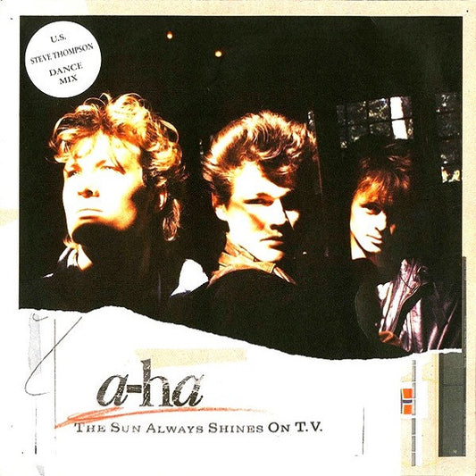 a-ha - The Sun Always Shines On T.V. (12") (Very Good Plus (VG+)) - Skanderborg Vinyl