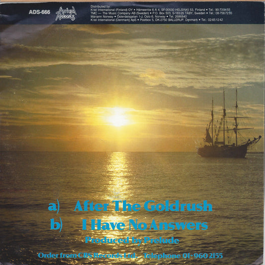 Prelude (3) : After The Goldrush (7", Single)
