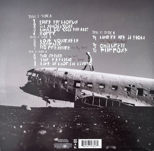 Justin Bieber : Purpose (2xLP, Album, Dlx)