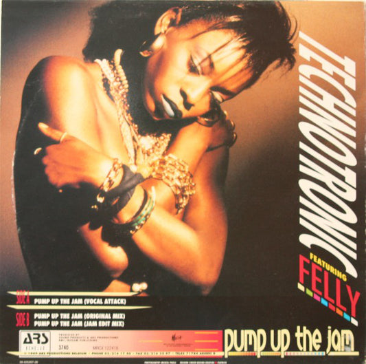 Technotronic Featuring Felly : Pump Up The Jam (12")