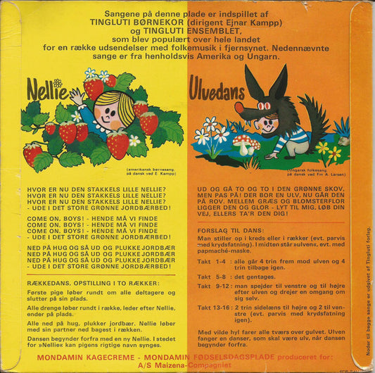 Tingluti Børnekor : Mondamin-Fødselsdagsplade (7", EP)