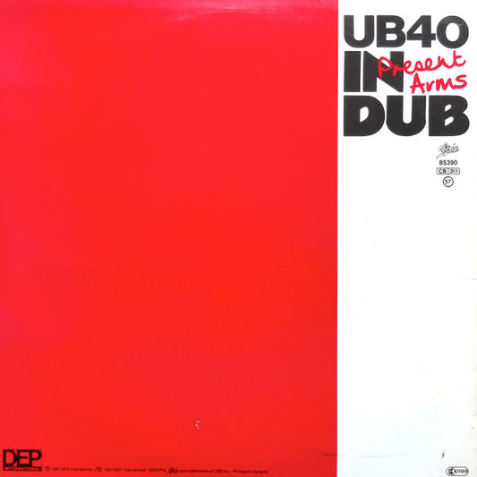 UB40 : Present Arms In Dub (LP, Album)
