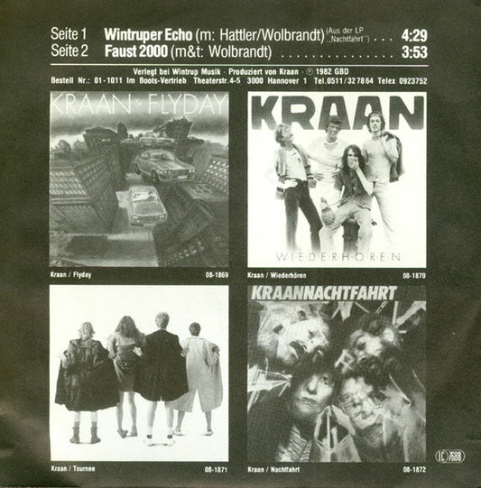 Kraan : Wintruper Echo (7")