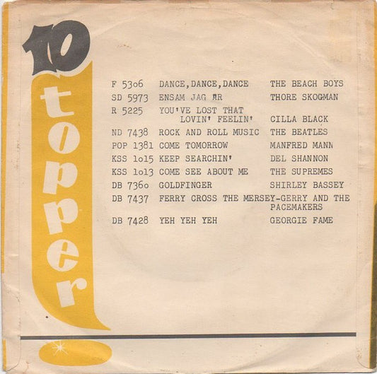 Cher - All I Really Want To Do / I'm Gonna Love You (7") (Very Good (VG)) - Skanderborg Vinyl