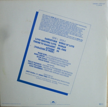 Level 42 : The Early Tapes · July/Aug 1980 (LP, Album, RE)