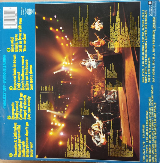 Thin Lizzy : Life Live (2xLP, Album)