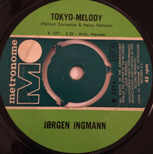 Jørgen Ingmann : Tokyo Melody / La Mer (7", Single, Tri)