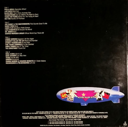 Various : Rocken Ruller 4 - Dobbelt Album 24 Originale Hits Fra Hitlisten (2xLP, Comp, Gat)