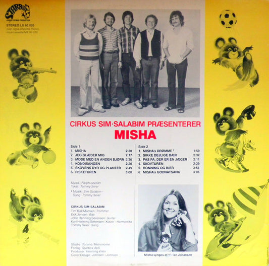 Cirkus Sim-Salabim* : Cirkus Sim-Salabim Præsenterer Misha (LP)
