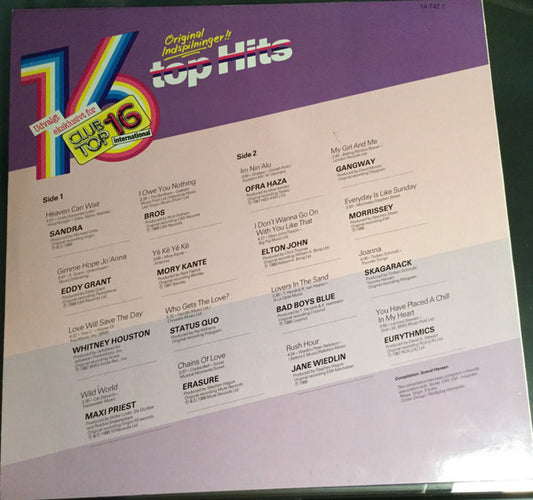 Various : Club Top 16 - September/Oktober 1988 (LP, Comp)
